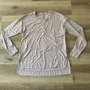 All in Motion Taupe Long Sleeve Performance Top – Size Small, EUC
